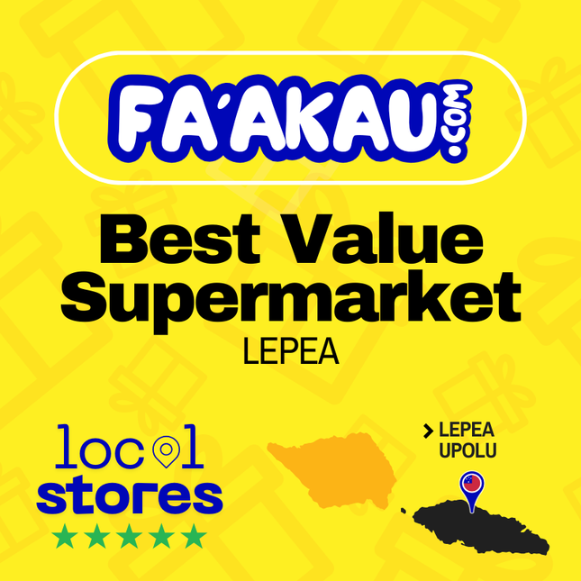 Best Value Supermarket - Lepea > UPOLU (Not Redeemable for Cash)