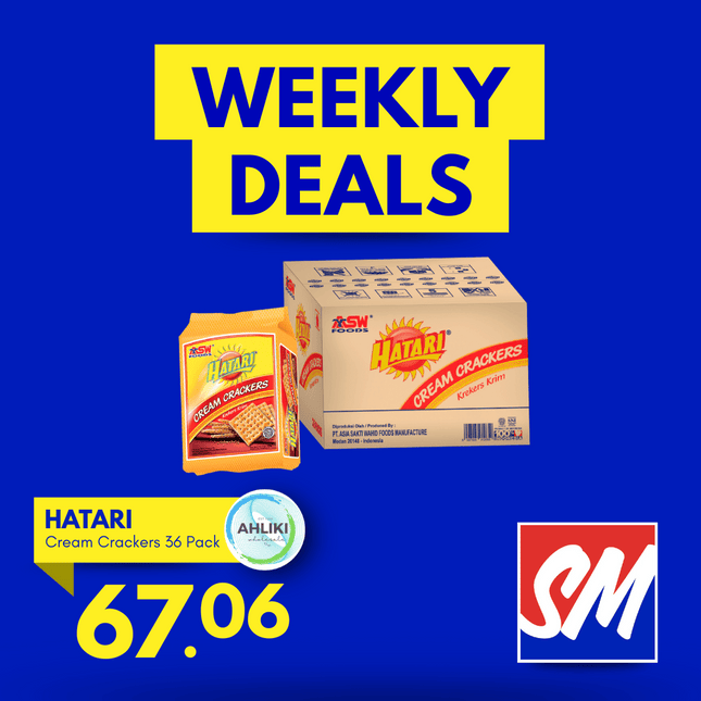 Hatari Cream Crackers 36PACK x 260g "PICKUP FROM AH LIKI WHOLESALE"