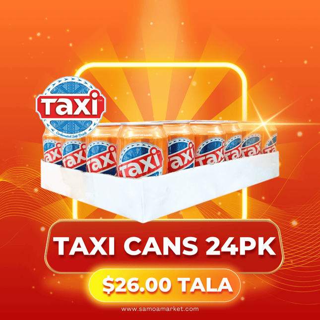 Taxi Cans Assorted Apa Igu 24 x 330mls  "PICKUP FROM AH LIKI WHOLESALE"