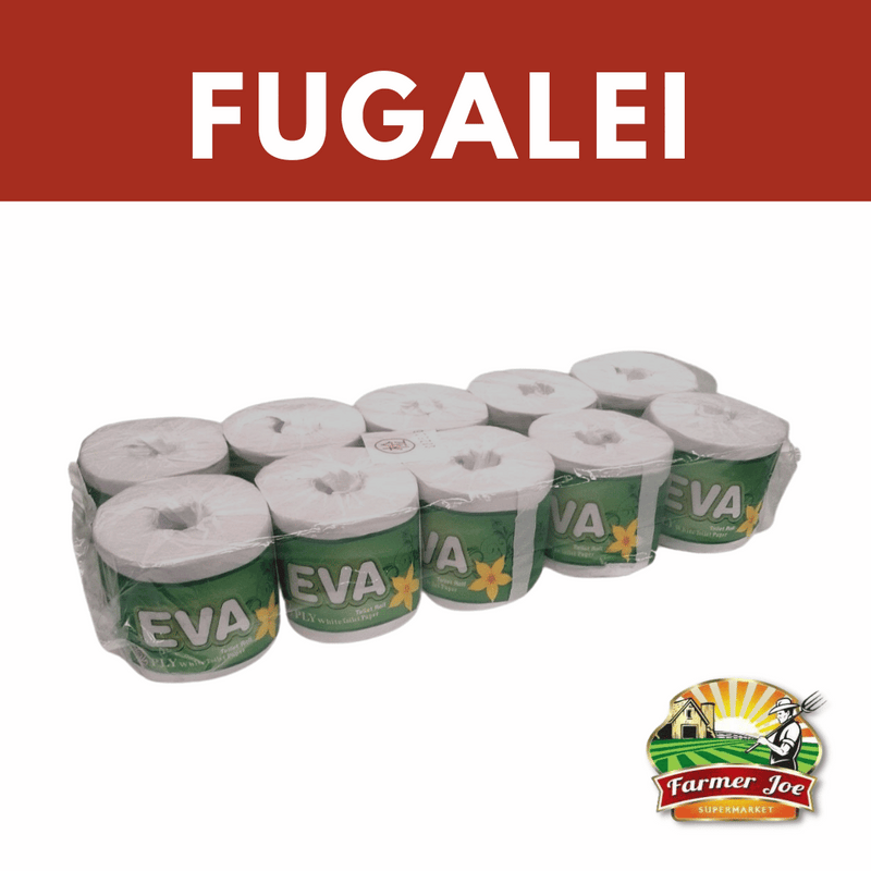 Eva Toilet Paper 10 by 500 sheets  "PICKUP FROM FARMER JOE SUPERMARKET FUGALEI ONLY"