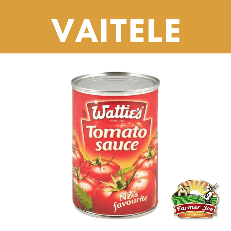 Watties Tomato Sauce Refill 300g  "PICKUP FROM FARMER JOE SUPERMARKET VAITELE ONLY"