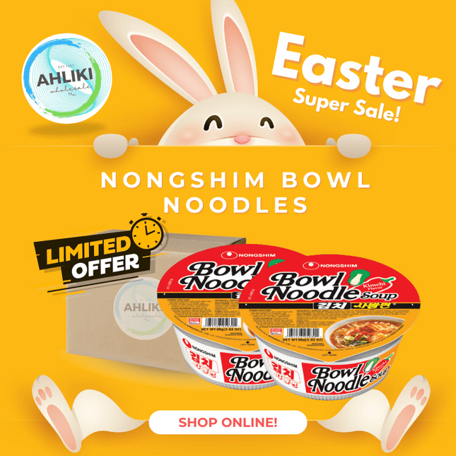 Nongshim Bowl Noodles Case 12x86g Assorted "PICKUP FROM AH LIKI WHOLESALE"