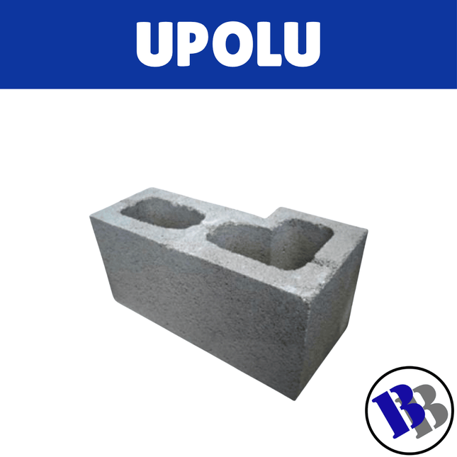 Concrete Block Corner 200mm (8) - "PICKUP FROM BLUEBIRD LUMBER & HARDWARE UPOLU ONLY"
