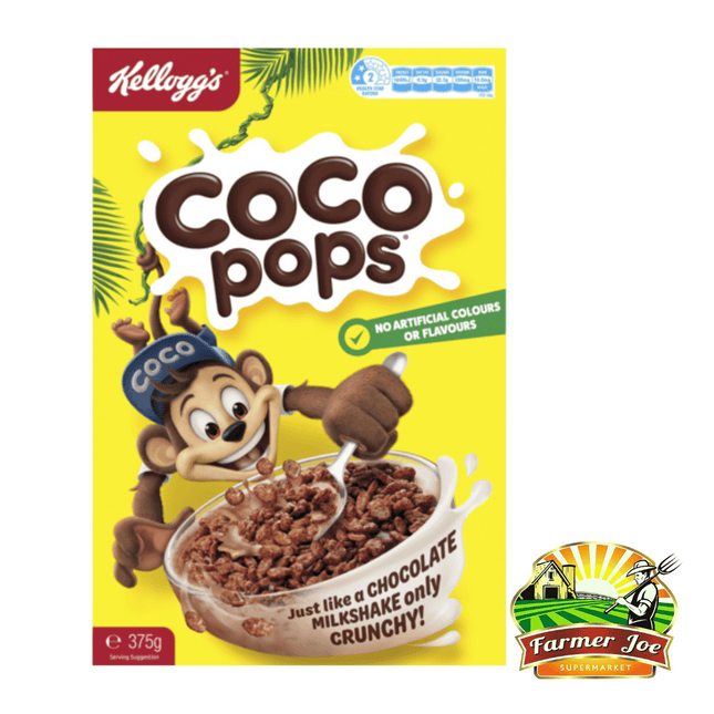 Kelloggs Coco Pops 375g "PICKUP FROM FARMER JOE SUPERMARKET UPOLU ONLY"