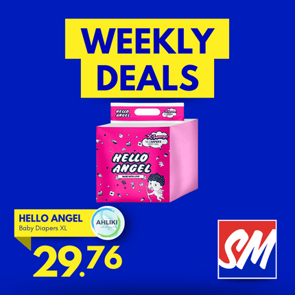 Hello Angel Diapers Nappies Size: XL 20s 3PACK [NOT AVAIL AT HQ] "PICKUP FROM AH LIKI WHOLESALE"
