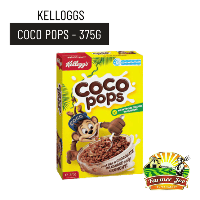 Kelloggs Coco Pops 375g "PICKUP FROM FARMER JOE SUPERMARKET UPOLU VAITELE ONLY"