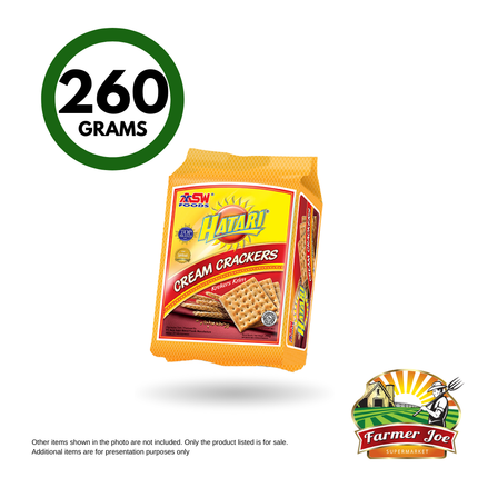 Hatari Cream Crackers 260g "PICKUP FROM FARMER JOE SUPERMARKET VAITELE ONLY"