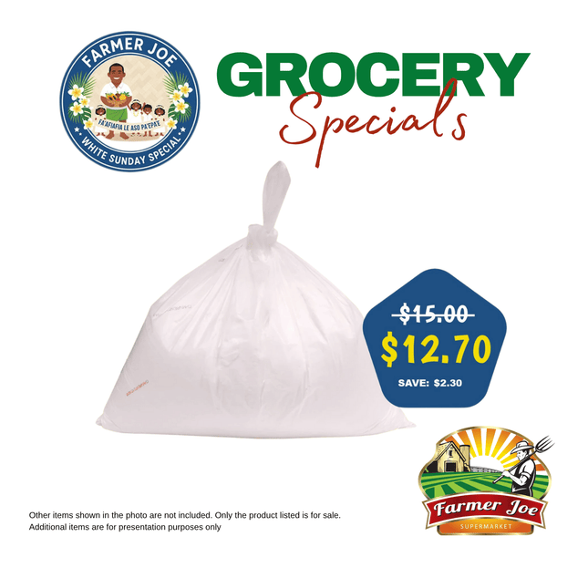 GROCERY SPECIAL! Flour Repack 5KG "PICKUP FROM FARMER JOE SUPERMARKET VAITELE ONLY"