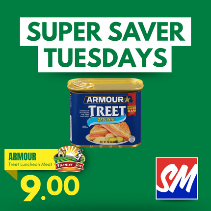 SUPER SAVER TUESDAYS! Armour Treet Luncheon "PICKUP FROM FARMER JOE SUPERMARKET VAITELE ONLY"
