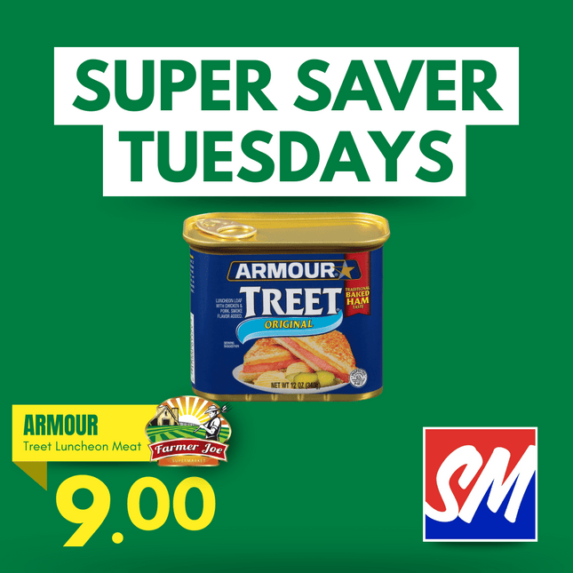 SUPER SAVER TUESDAYS! Armour Treet Luncheon "PICKUP FROM FARMER JOE SUPERMARKET VAITELE ONLY"