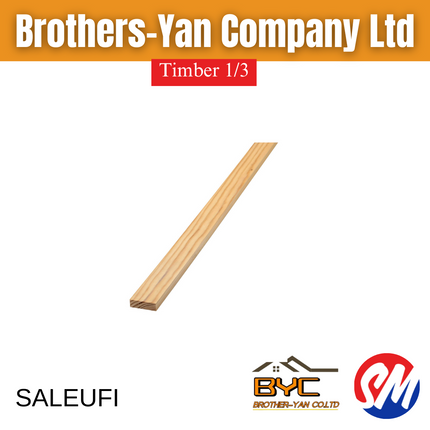 Timber 1/3  - "PICKUP AT BROTHERS YAN UPOLU & SAVAII"