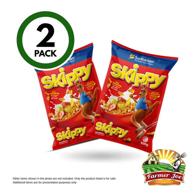 Skippy Corn Flakes 500g x 2pkt "PICKUP FROM FARMER JOE SUPERMARKET VAITELE ONLY"
