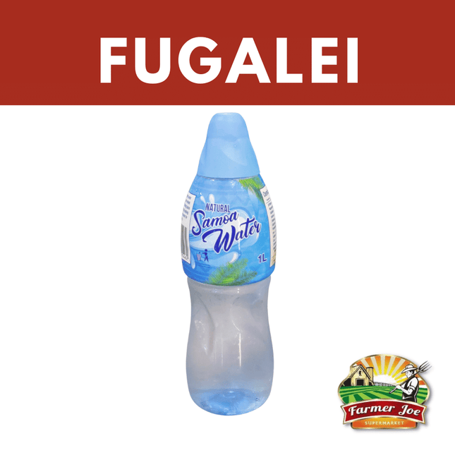 Natural Samoa Water 1L "PICKUP FROM FARMER JOE SUPERMARKET FUGALEI ONLY"