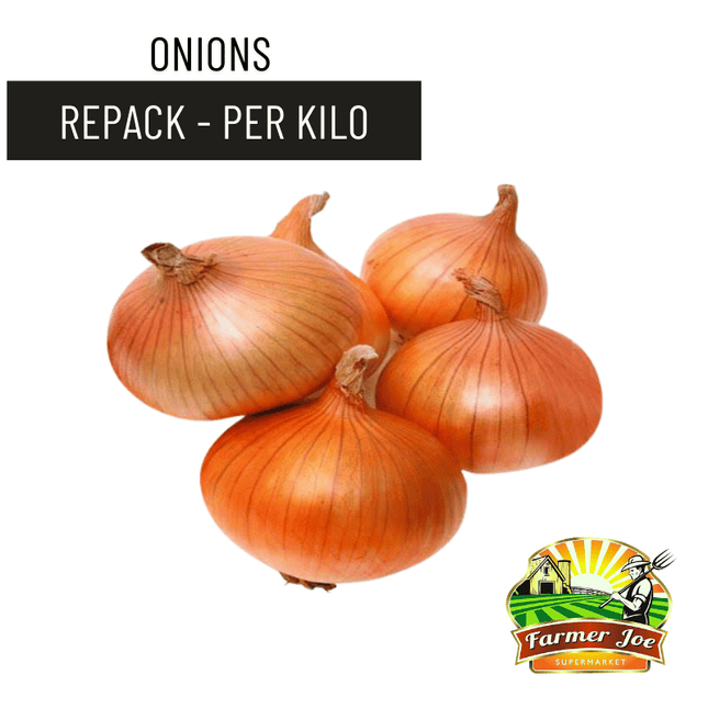 Onion Repack Per Kilo "PICKUP FROM FARMER JOE SUPERMARKET UPOLU ONLY"