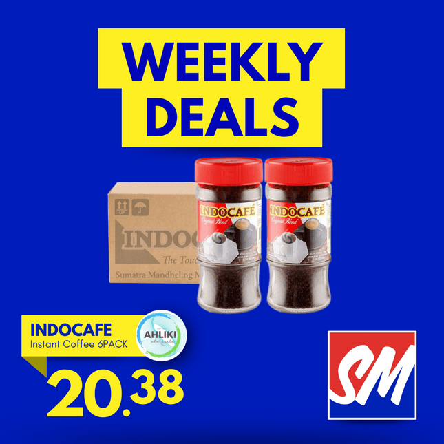 Indocafe Coffee Small 50g 6PACK "PICKUP FROM AH LIKI WHOLESALE"