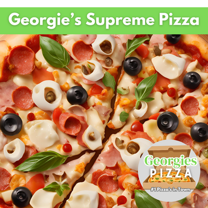 Georgie's Supreme Pizza “PICKUP FROM GEORGIES PIZZA TAUFUSI”