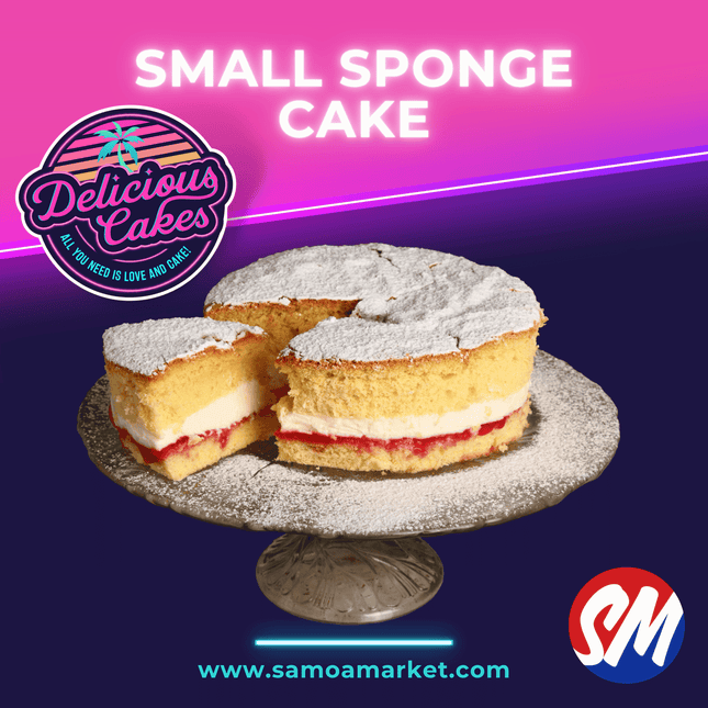 Small Sponge Cake "PICK UP FROM DELICIOUS CAKES, LEPEA"