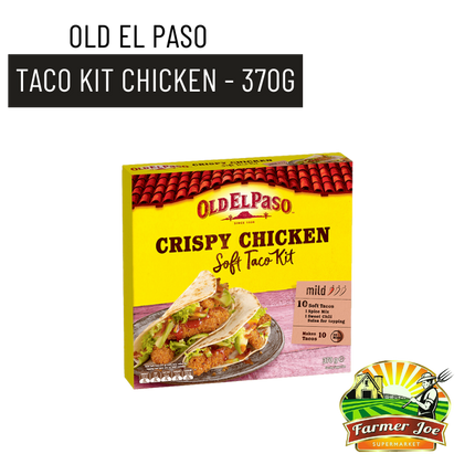 Old El Paso Taco Kit Crispy Chicken 370g "PICKUP FROM FARMER JOE SUPERMARKET UPOLU ONLY"