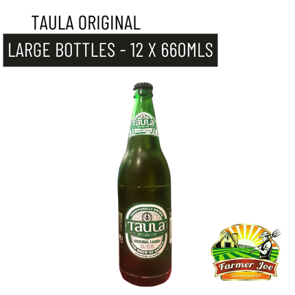 Taula Original 12 x 660mls "PICKUP FROM FARMER JOE SUPERMARKET UPOLU ONLY"