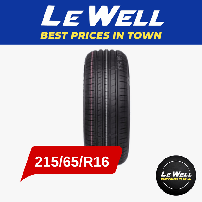 Car Tyre 215/65/R16 (PICK UP FROM LE WELL COMPANY SAVALALO ONLY)