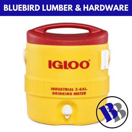 COOLER 3 GALLON (11.35L) INDUSTRAL - IGLOO - "PICKUP FROM BLUEBIRD LUMBER & HARDWARE"