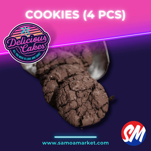 Cookies (4 Pcs) "PICK UP FROM DELICIOUS CAKES, LEPEA"