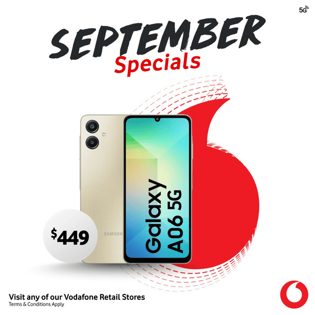 Samsung Galaxy A06 5G "PICK UP FROM VODAFONE SAMOA"