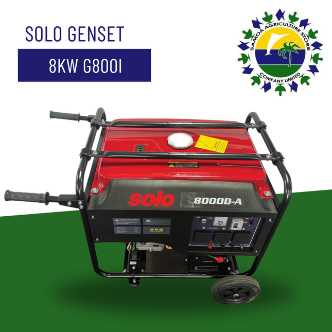 SOLO Genset 8kw G800i