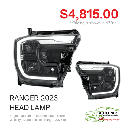 RANGER 2023 HEAD LAMP "PICKUP FROM AUTO PARTS, MATAUTU"