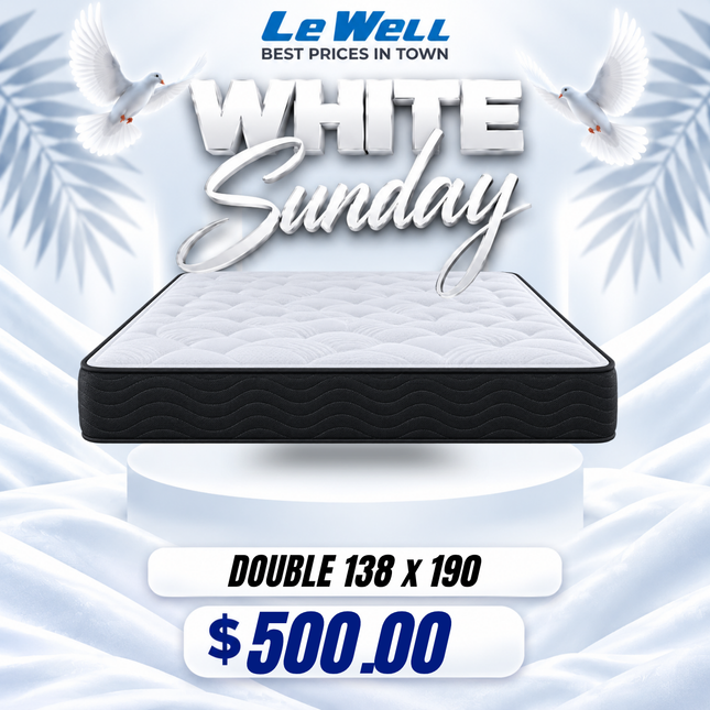 Bonnell Double 138x190 (PICK UP FROM LE WELL COMPANY SAVALALO ONLY)