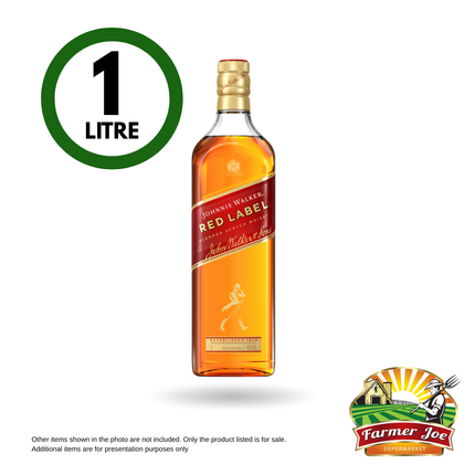 Red Label 1Ltr [21+ ONLY] "PICKUP FROM FARMER JOE SUPERMARKET VAITELE ONLY"