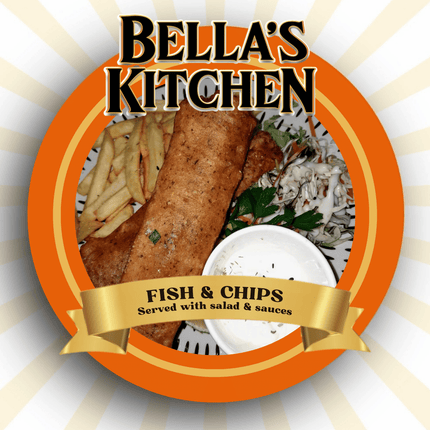 Fish and Chips "PICKUP FROM BELLAS KITCHEN, TAUESE, APIA"