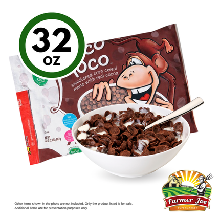 Food Club Cocoa Crisp Cereal 32oz "PICKUP FROM FARMER JOE SUPERMARKET VAITELE ONLY"