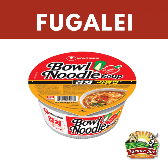 Nongshim Bowl Noodle  "PICKUP FROM FARMER JOE SUPERMARKET FUGALEI ONLY"