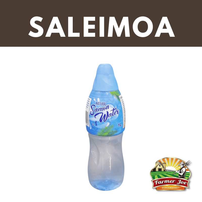 Natural Samoa Water 1L "PICKUP FROM FARMER JOE SUPERMARKET SALEIMOA ONLY"