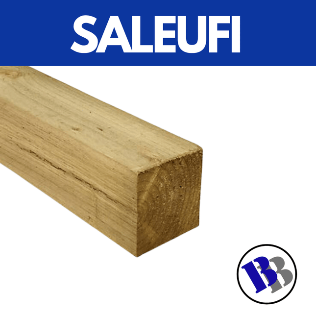 Timber Rough H4 Treated 100mmx100mmx6.0m [4x4x20']  - Substitute if sold out - 'PICKUP FROM BLUEBIRD LUMBER SALEUFI"
