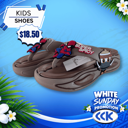 Kids Shoes (Super Spicy) "PICKUP AT CCK CLOTHING STORE SALEUFI, VAITELE or SALELOLOGA"