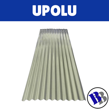 Roofing Iron 0.40mmx940mm [26g] G550 AZ150 Zincalume 1 Meter 3ft - "PICKUP FROM BLUEBIRD LUMBER & HARDWARE UPOLU ONLY"