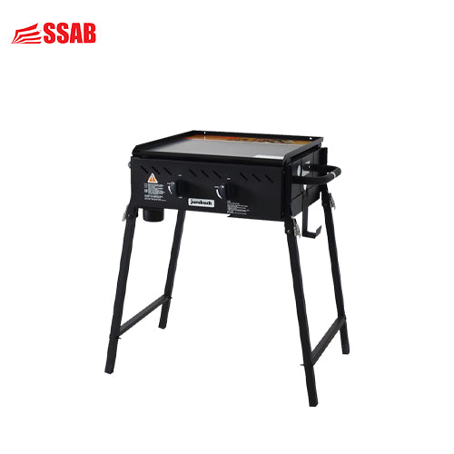 Jumbuck Delta Burner Flat BBQ with Folding Legs