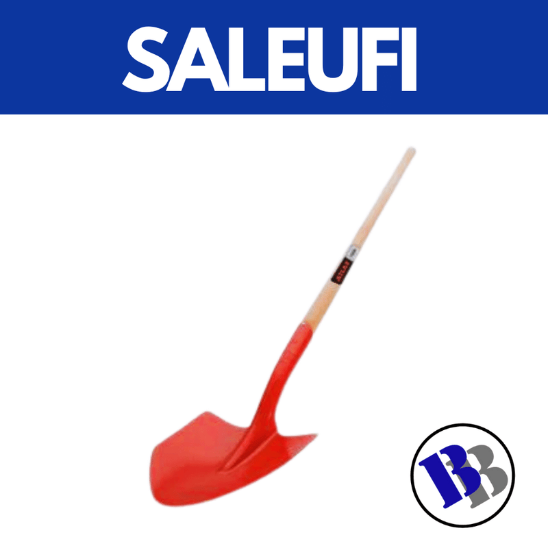 Shovel Round Mouth Wooden Long Handle - Substitute if sold out  - "PICKUP FROM BLUEBIRD LUMBER SALEUFI"