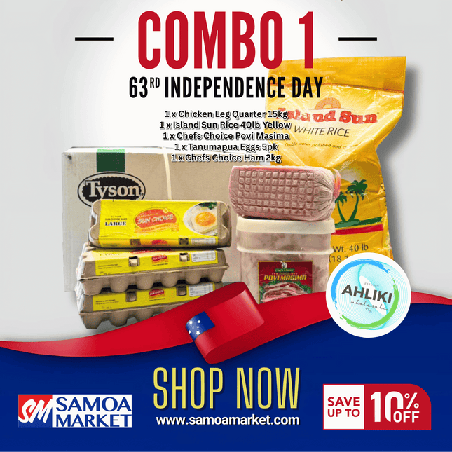 Independence Day Combo #1 "PICKUP FROM AH LIKI WHOLESALE"