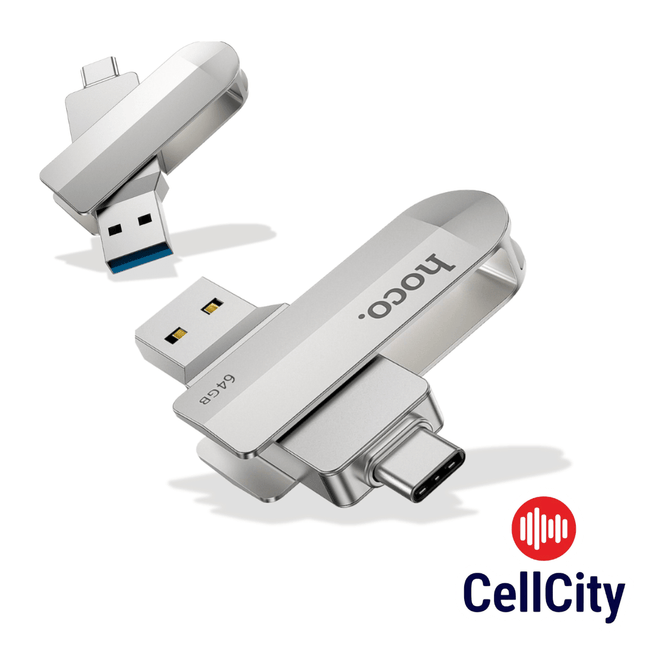 2 in 1 USB high speed Flash Drive 128GB [CELL CITY UPOLU and SAVAIÍ] - Samoamarket.com