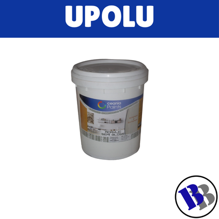 Oceania Paint Acrylic Ext/Int Semigloss White 20L - "PICKUP FROM BLUEBIRD LUMBER & HARDWARE UPOLU ONLY"