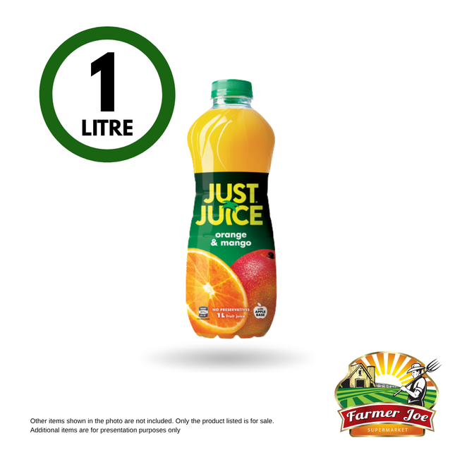 Just Juice 1L Assorted "PICKUP FROM FARMER JOE SUPERMARKET VAITELE ONLY"