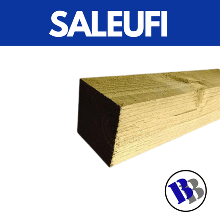 Timber H4 Treated 100x100mmx4.8m [4x4x16'] - Substitute if sold out - 'PICKUP FROM BLUEBIRD LUMBER SALEUFI"