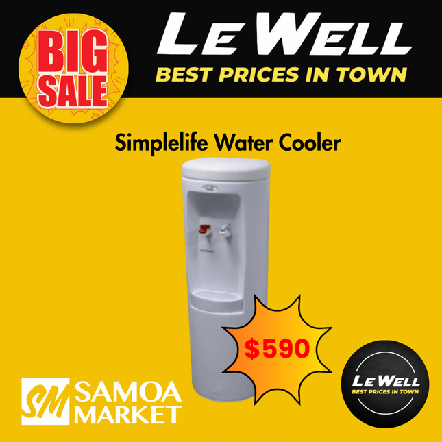 Simplife Water Cooler (PICK UP FROM LE WELL COMPANY SAVALALO ONLY)