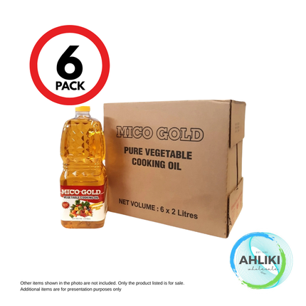 Mico Gold Cooking Oil 2Ltrs 6PACK [SORRY, SOLD OUT] "PICKUP FROM AH LIKI WHOLESALE"