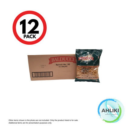 Balducci Spirali Assorted 500g x 12 [SORRY, SOLD OUT] "PICKUP FROM AH LIKI WHOLESALE"