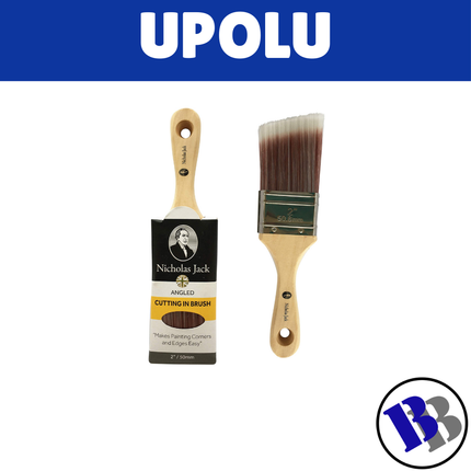 Paint Brush Angle 50mm (2) Best Look - "PICK UP FROM BLUEBIRD LUMBER & HARDWARE UPOLU ONLY"