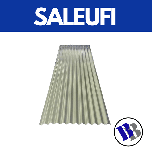 1 x Piece of Roofing Iron 0.40mm 26g Zincalume - 3m long (10ft) - Substitute if sold out - "PICKUP FROM BLUEBIRD LUMBER SALEUFI"